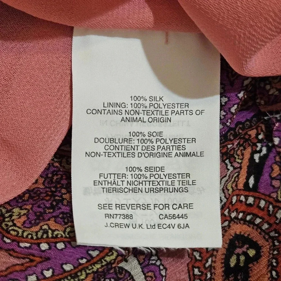 J. Crew Silk Blouse - Picture 4 of 6